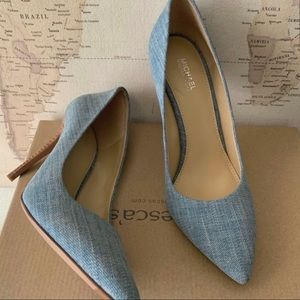 Michael Kors Keke Denim Pumps | Poshmark
